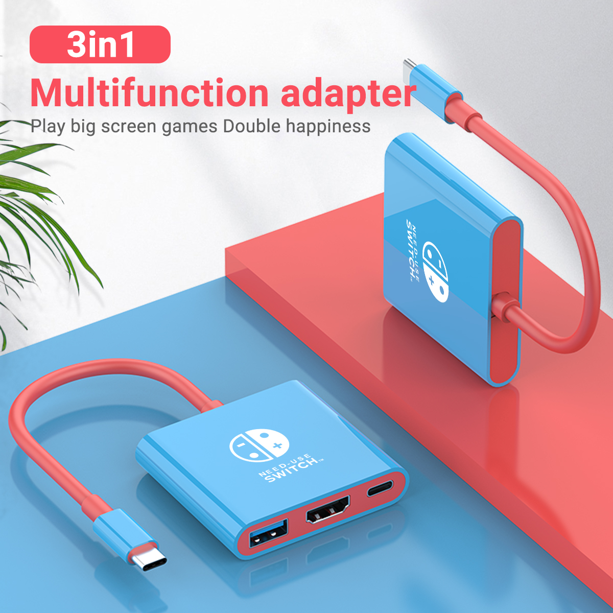 Usb Hub Gaming - Portable Switch Docking Station TYPE-C Hub