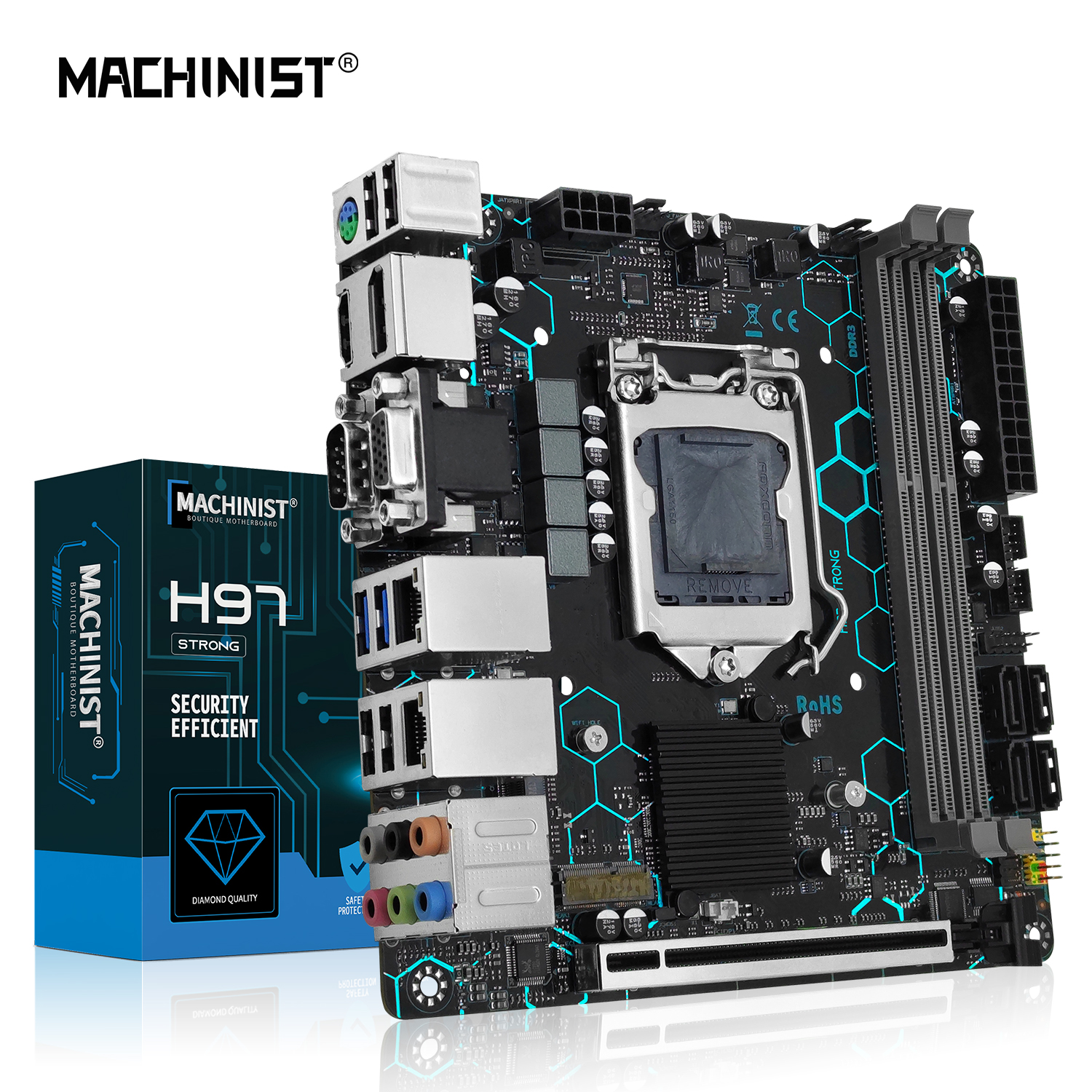 Pc Gaming Xeon - MACHINIST H97 STRONG Motherboard LGA1150 Support