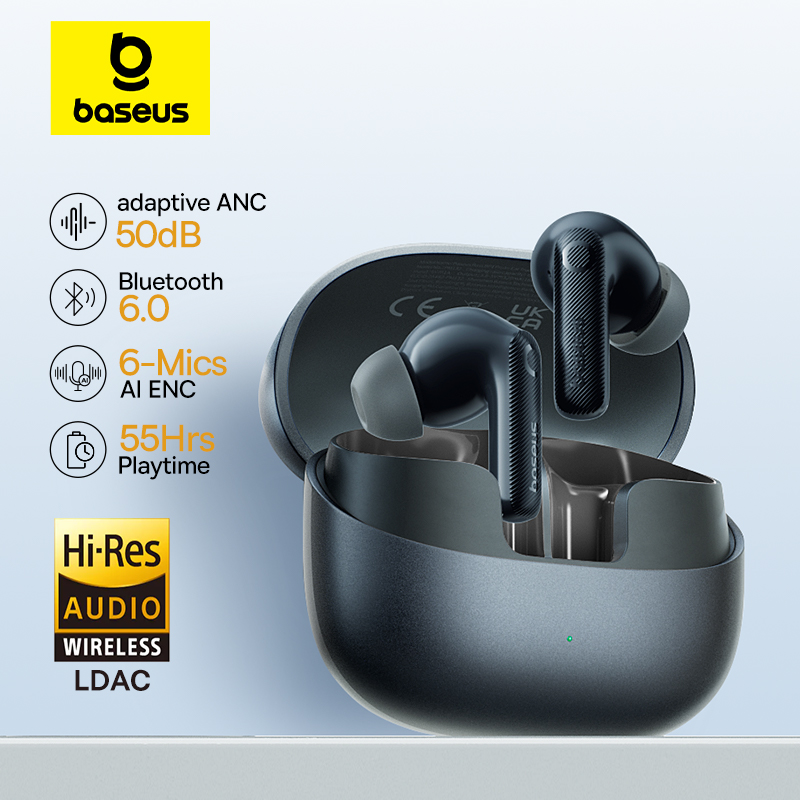 Pc Gaming Earphones - Baseus EP10 Pro ANC Earbuds Wireless