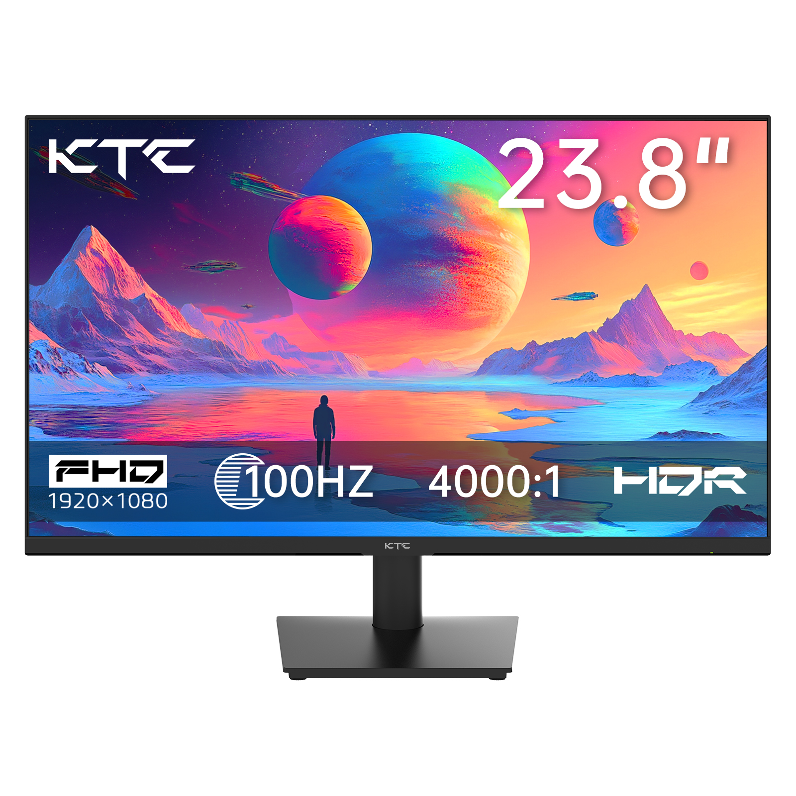Pc Gaming Earphones - 24 inch 1080P Monitor 100Hz, FreeSync