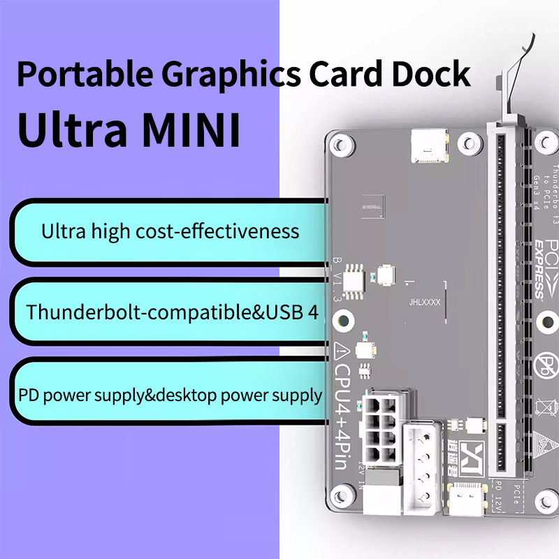 External GPU Dock Thunderbolt- - Gpu Vertical Mount ulasan dan harga