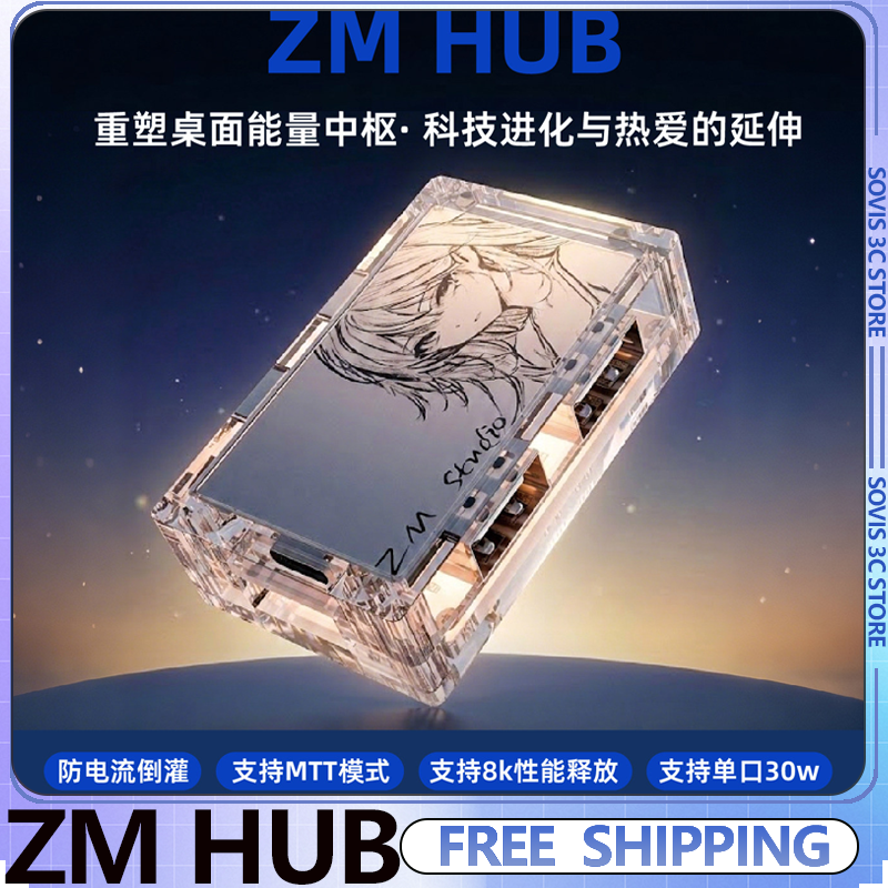IMK ZM HUB 8K docking station  - Usb Hub Gaming ulasan dan harga