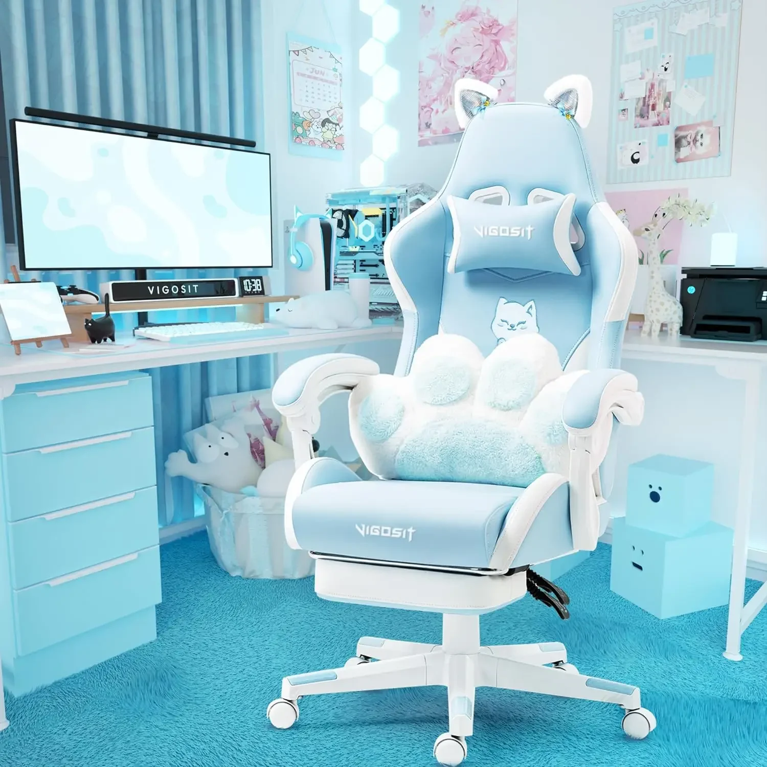 Computer Armchair Reclining PC - Pc Gaming Chair ulasan dan harga