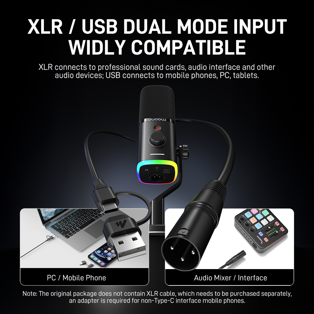 Maono PD100X Gaming Microphone - Gaming Controller ulasan dan harga