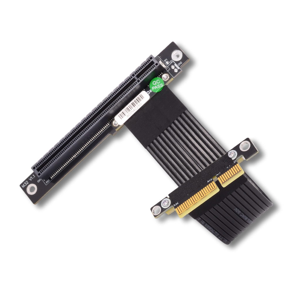 PCI-E 4.0 X4 to X16 Riser Jump - Gpu Vertical Mount ulasan dan harga