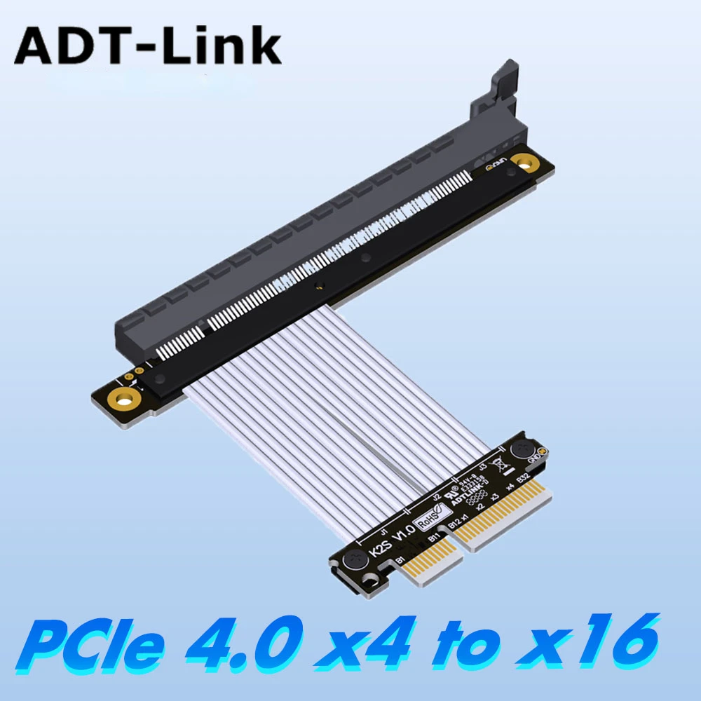 PCI-E 4.0 X4 to X16 Riser Jump - Gpu Vertical Mount ulasan dan harga