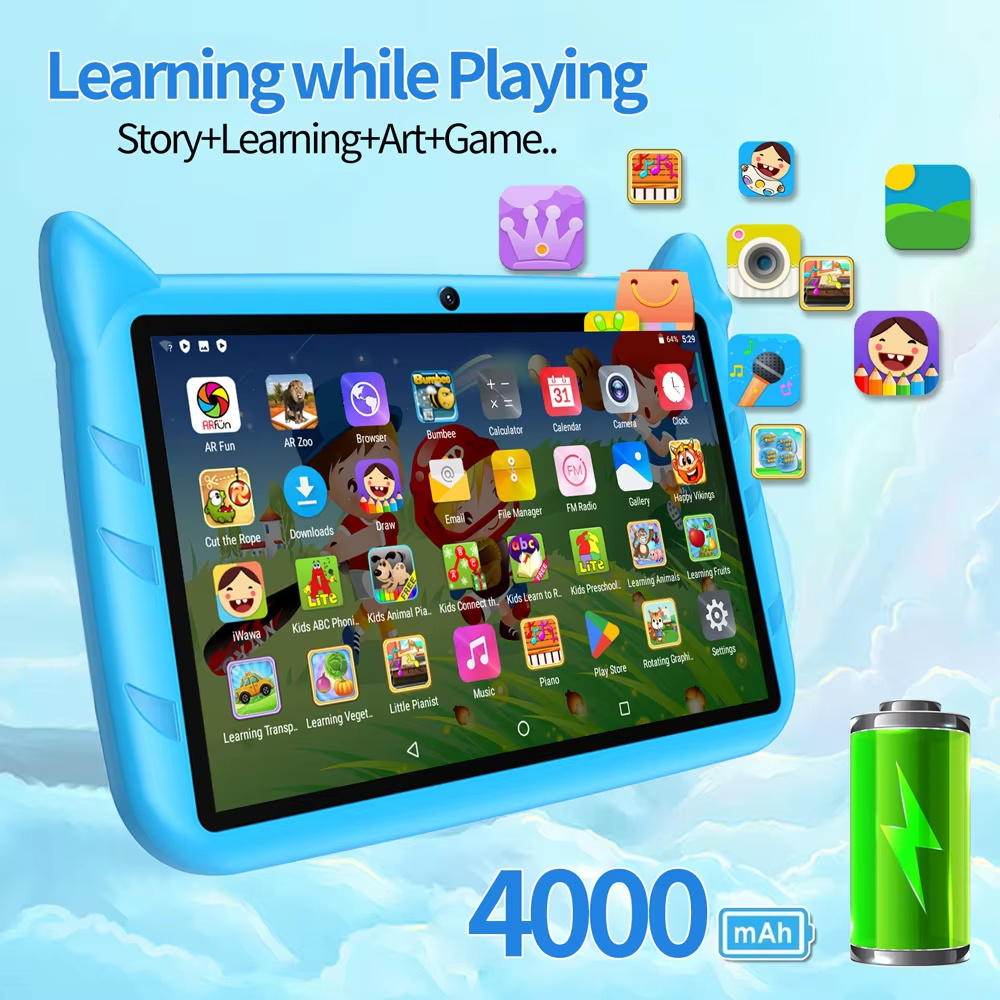 New 7.0-inch 5G WiFi Children' - Pc Gaming Earphones ulasan dan harga