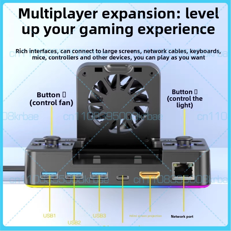 Gaming Dock Station for Steam  - Usb Hub Gaming ulasan dan harga