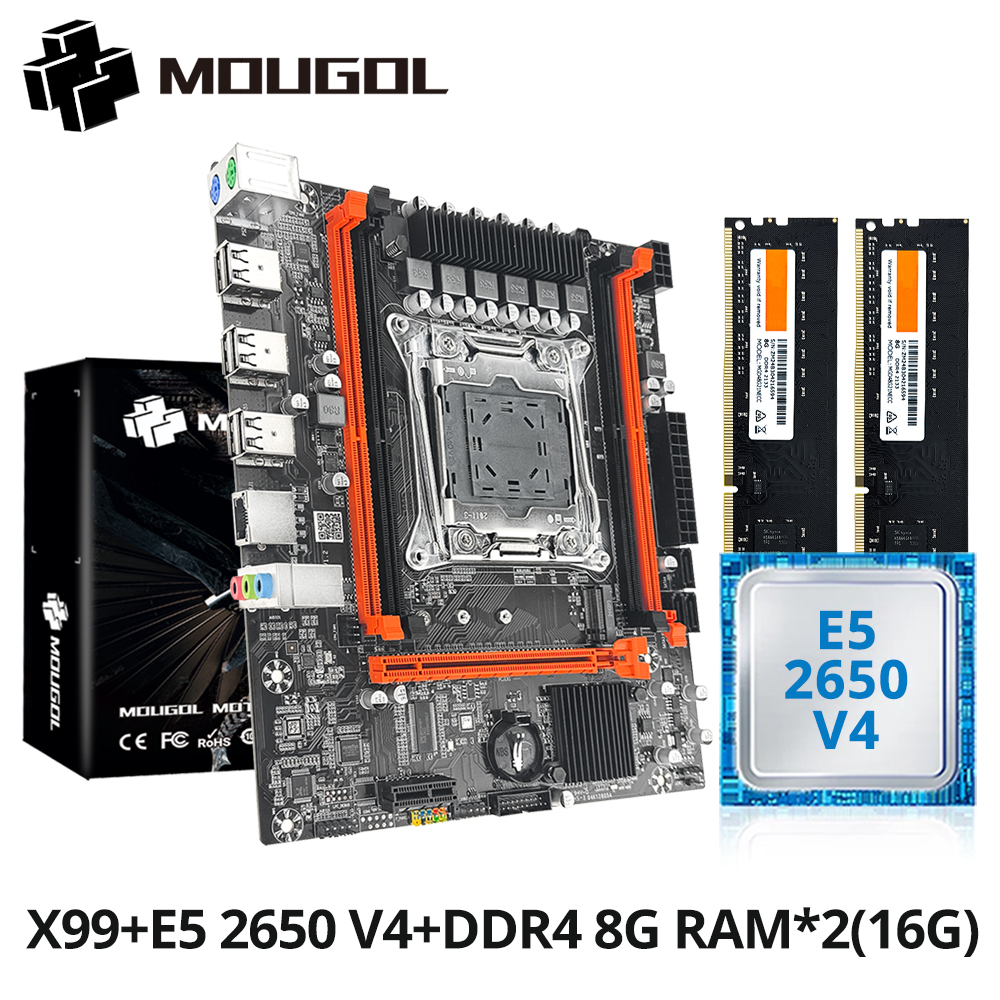 MOUGOL New X99 Motherboard Set - Pc Gaming Xeon ulasan dan harga