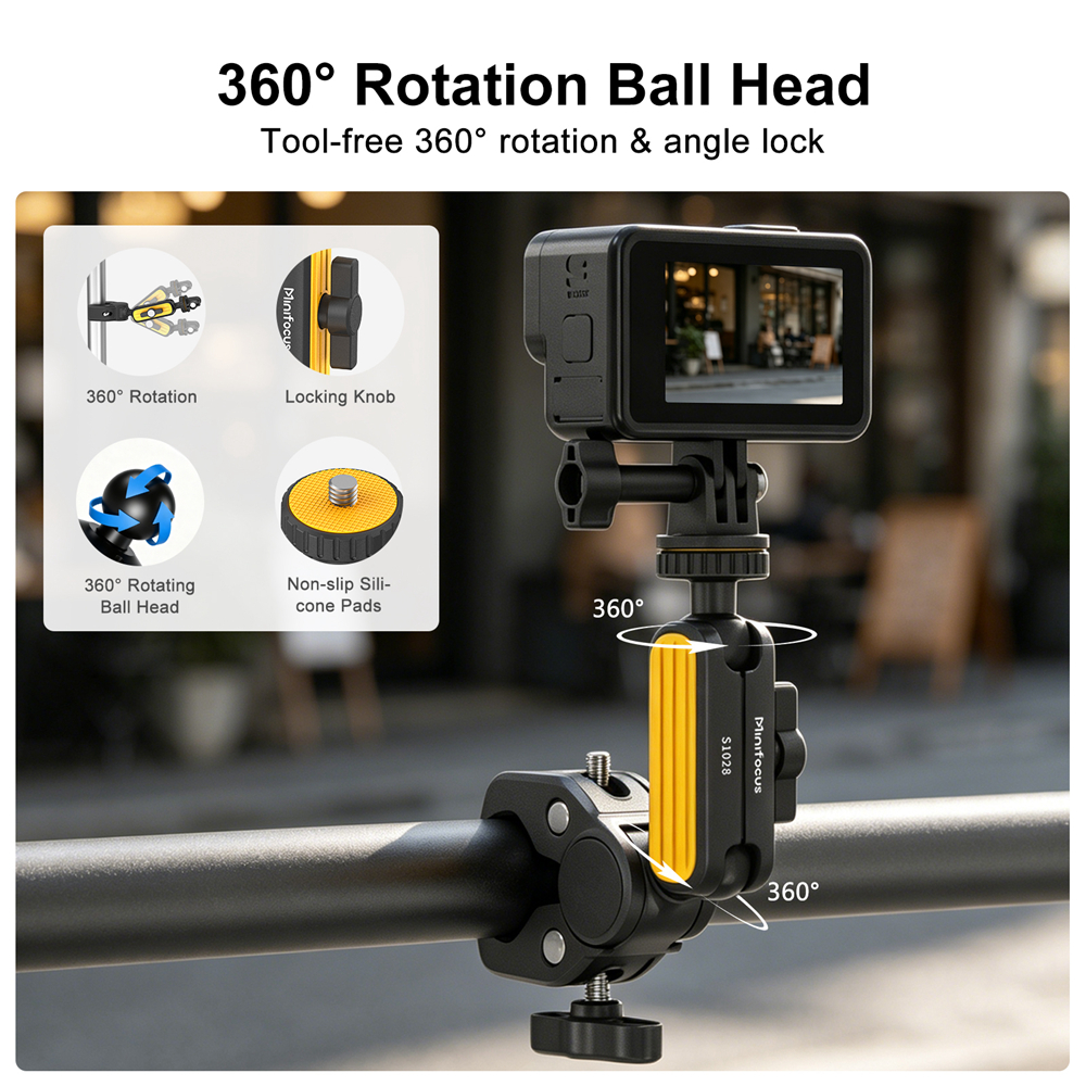 Super Clamp with 360° Dual Bal - Dual Monitor Arm ulasan dan harga