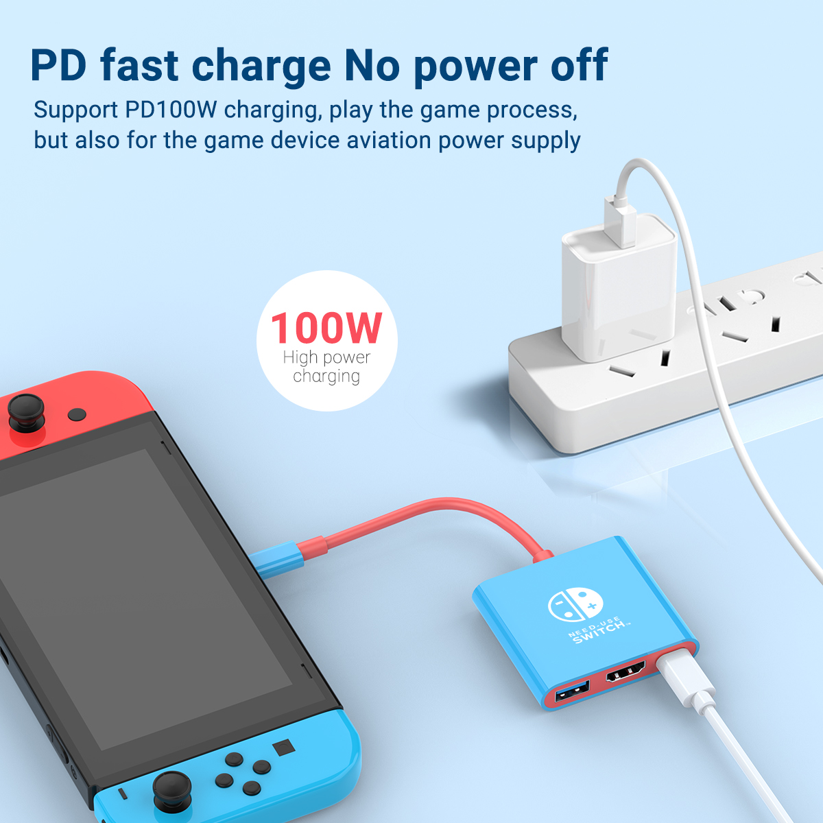 Portable Switch Docking Statio - Usb Hub Gaming ulasan dan harga