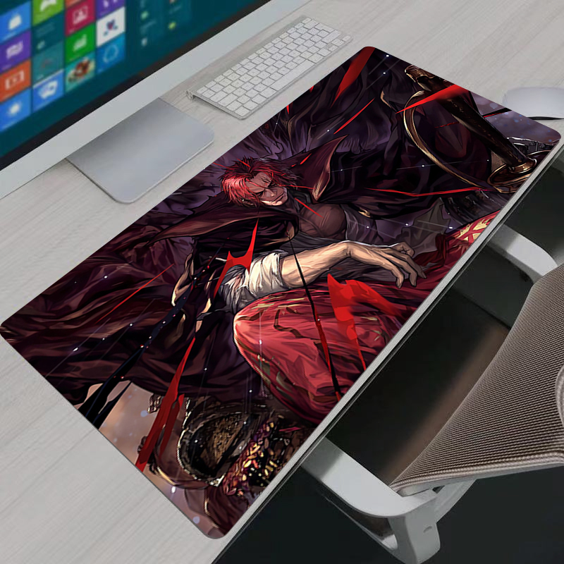 One Piece Shanks Mouse Pad Lar - Pc Gaming Gratis ulasan dan harga
