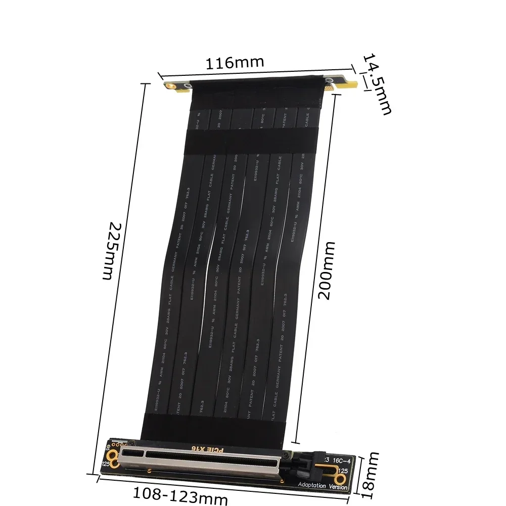 PCI Express X4 X8 X16 to X16 R - Gpu Vertical Mount ulasan dan harga