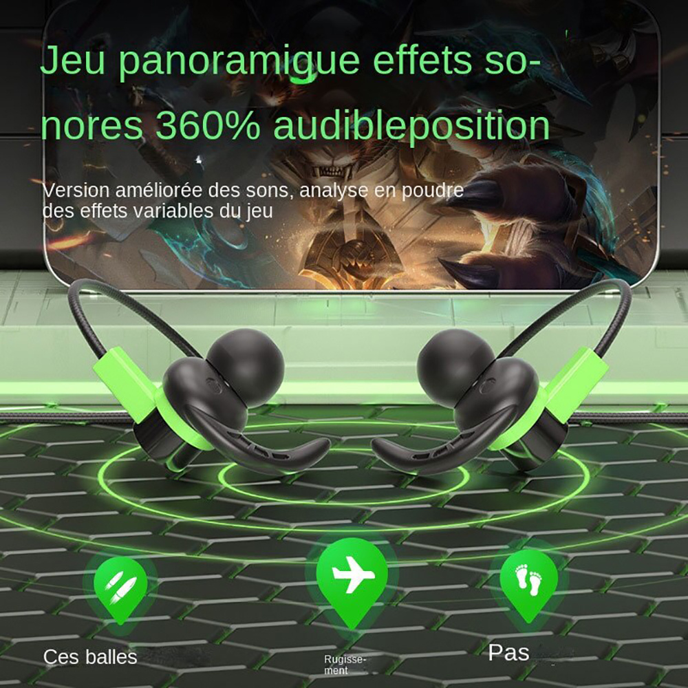 3.5mm Wired In-Ear Headset Wit - Pc Gaming Earphones ulasan dan harga