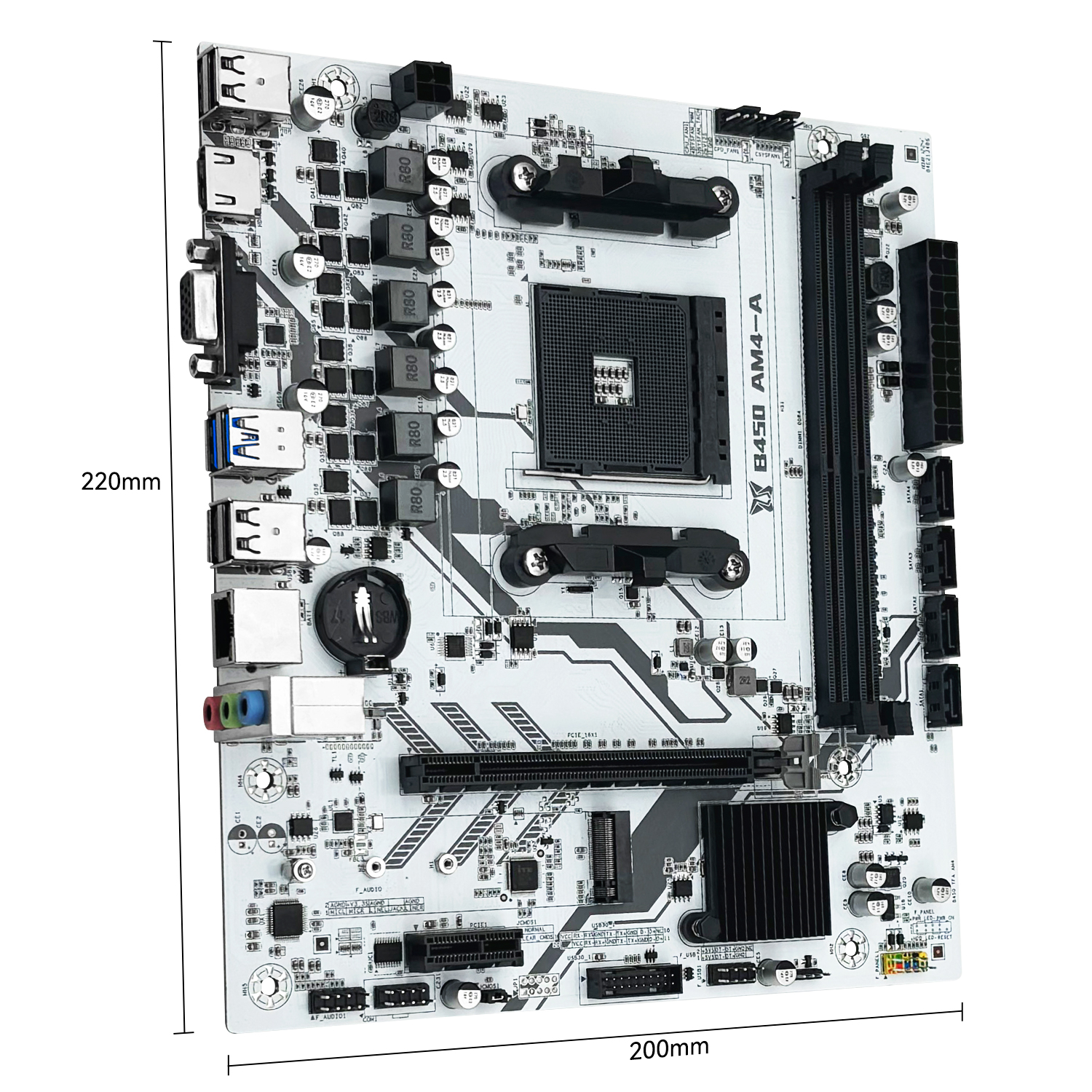 MACHINIST B450 Motherboard AMD - Pc Gaming Xeon ulasan dan harga