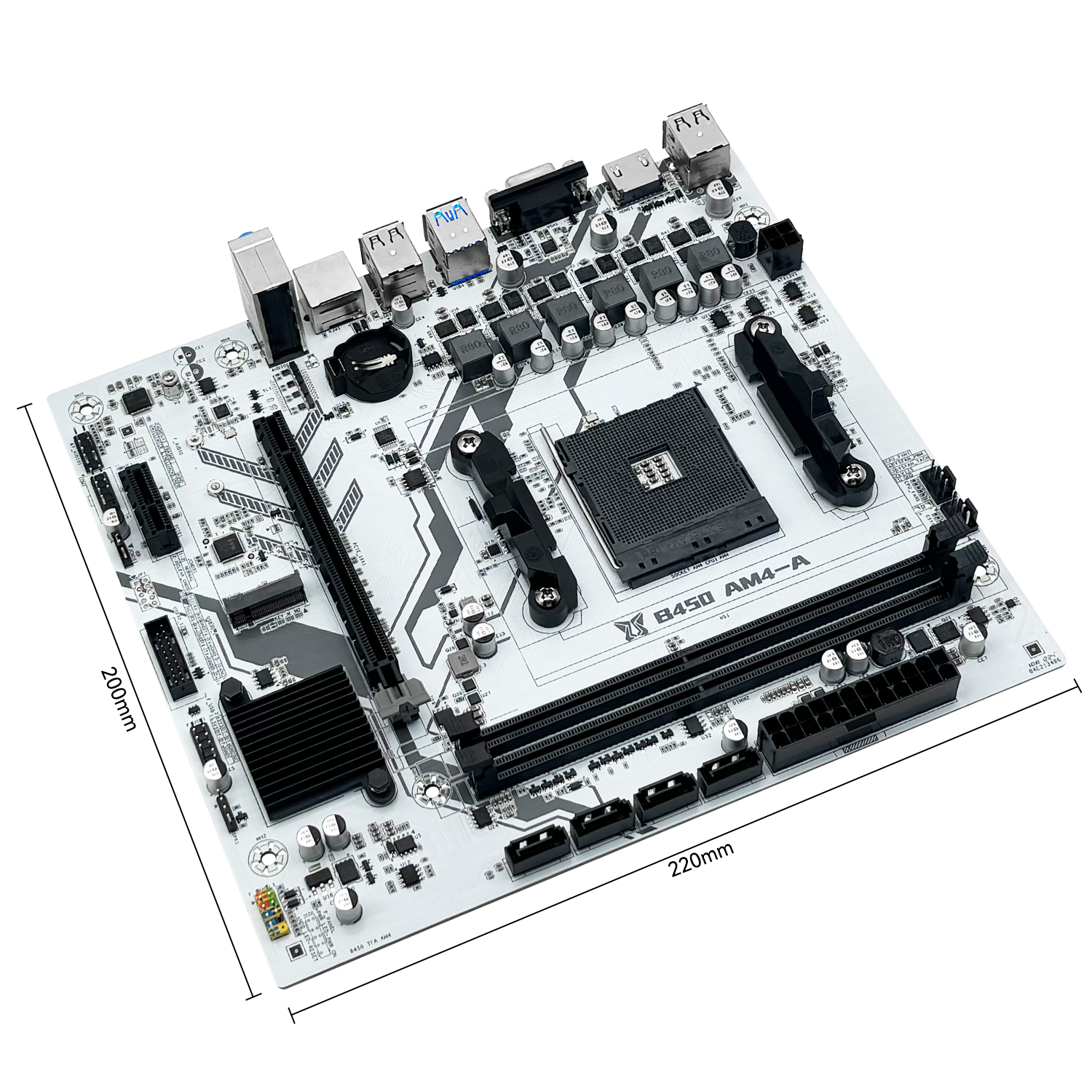 MACHINIST B450 Motherboard AMD - Pc Gaming Xeon ulasan dan harga