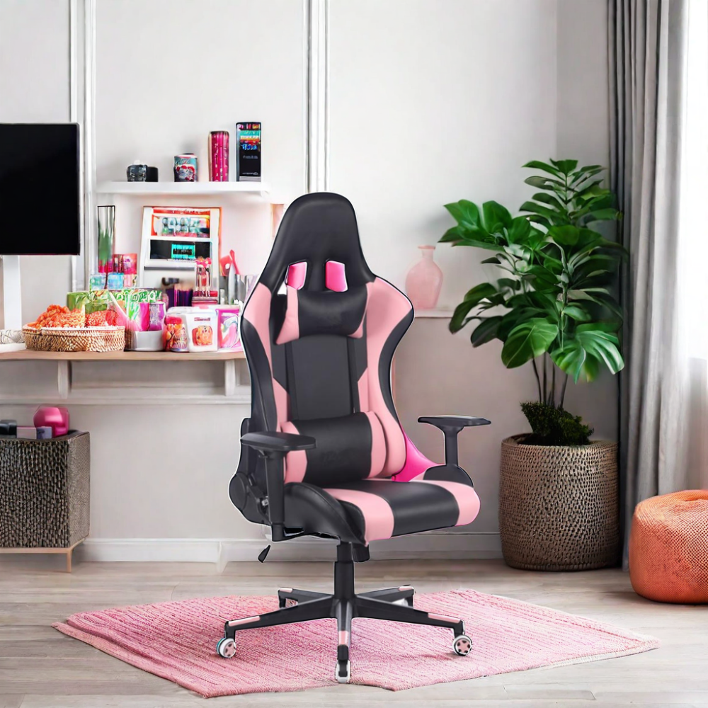 New Arrival Pink Racing Comput - Pc Gaming Chair ulasan dan harga