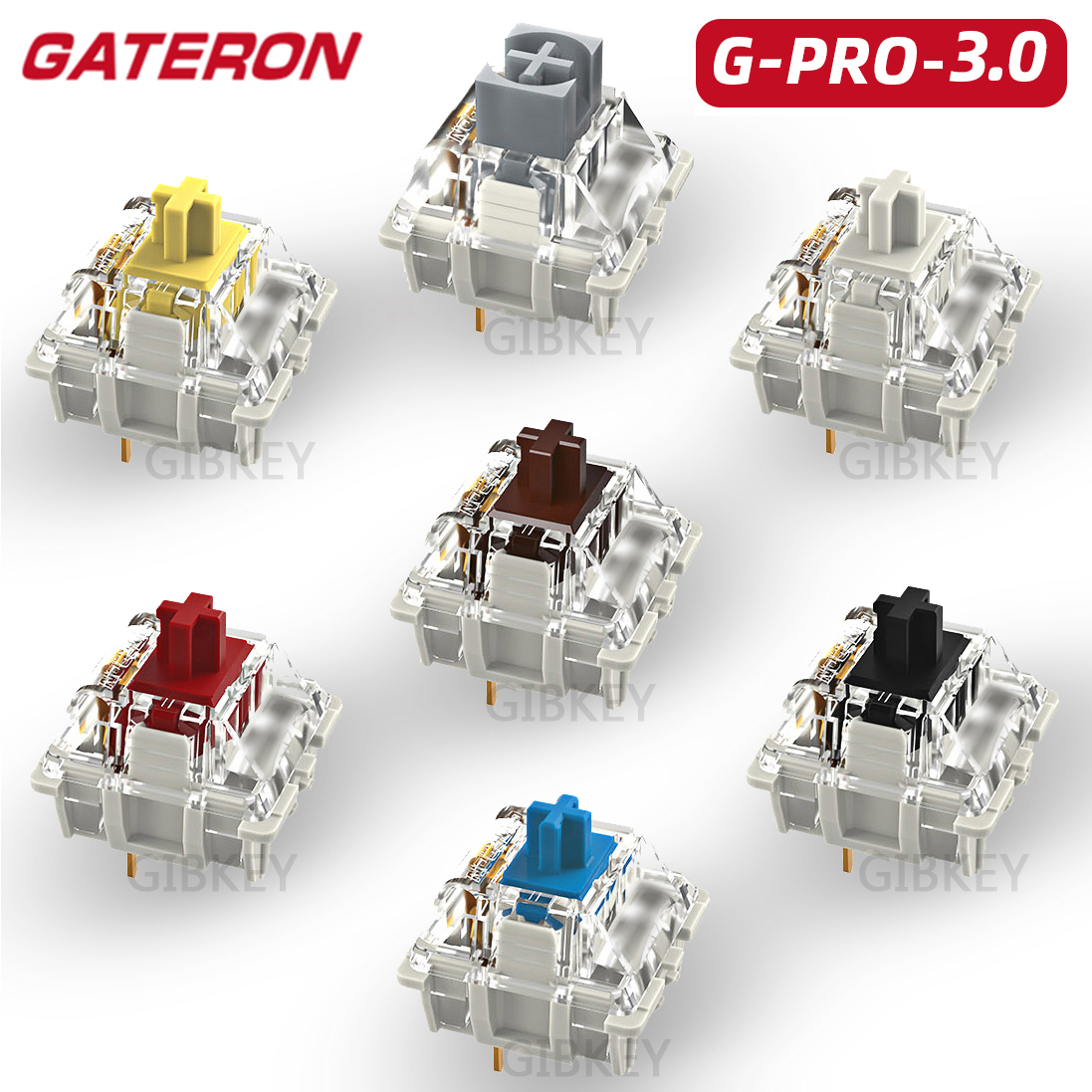 Gateron White Yellow Silver Pr - Pc Gaming Yellow ulasan dan harga