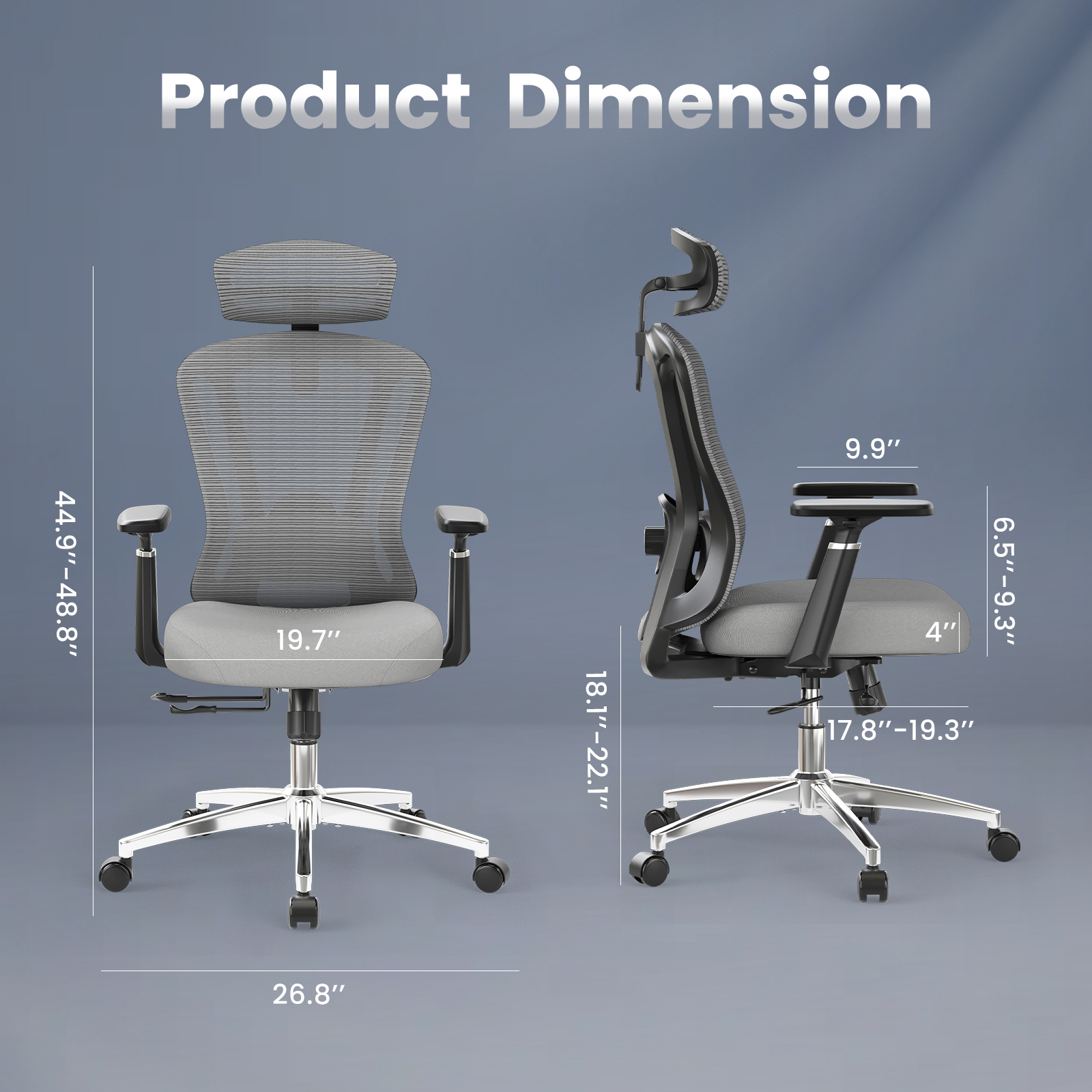 Office Chair Ergonomic Desk Ch - Pc Gaming Chair ulasan dan harga