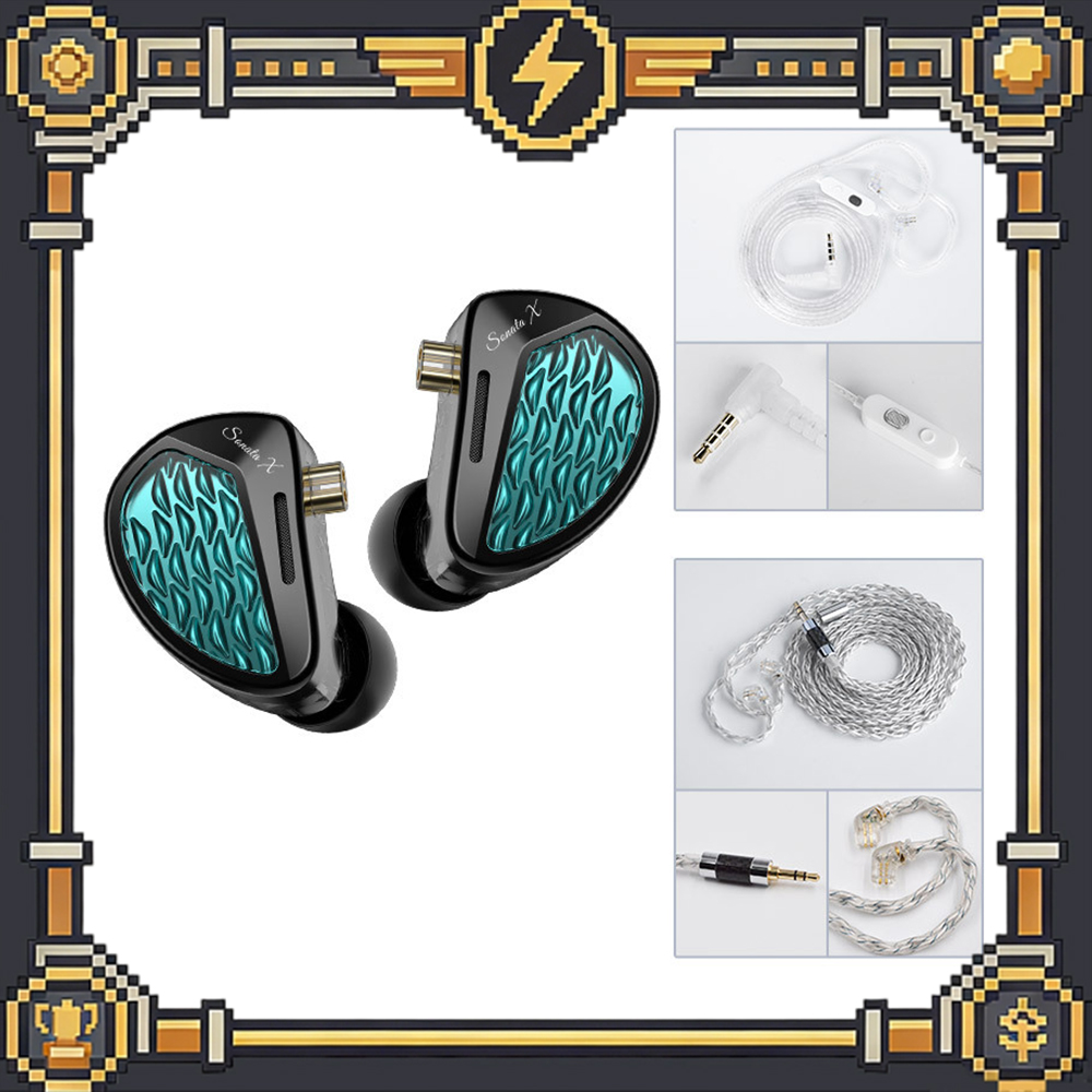 KZ Sonata X In-Ear Monitor Ear - Pc Gaming Earphones ulasan dan harga