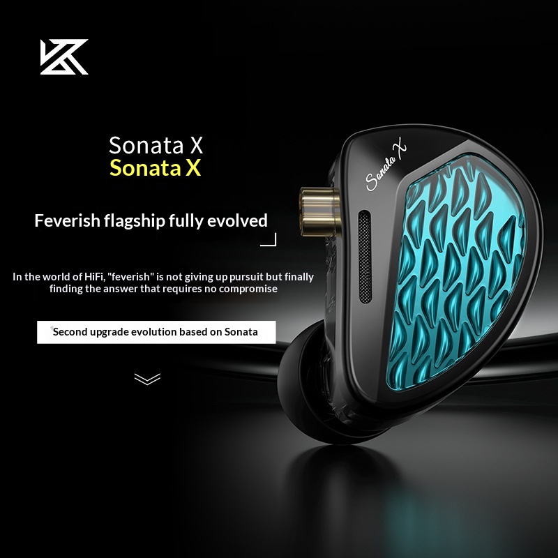 KZ Sonata X In-Ear Monitor Ear - Pc Gaming Earphones ulasan dan harga