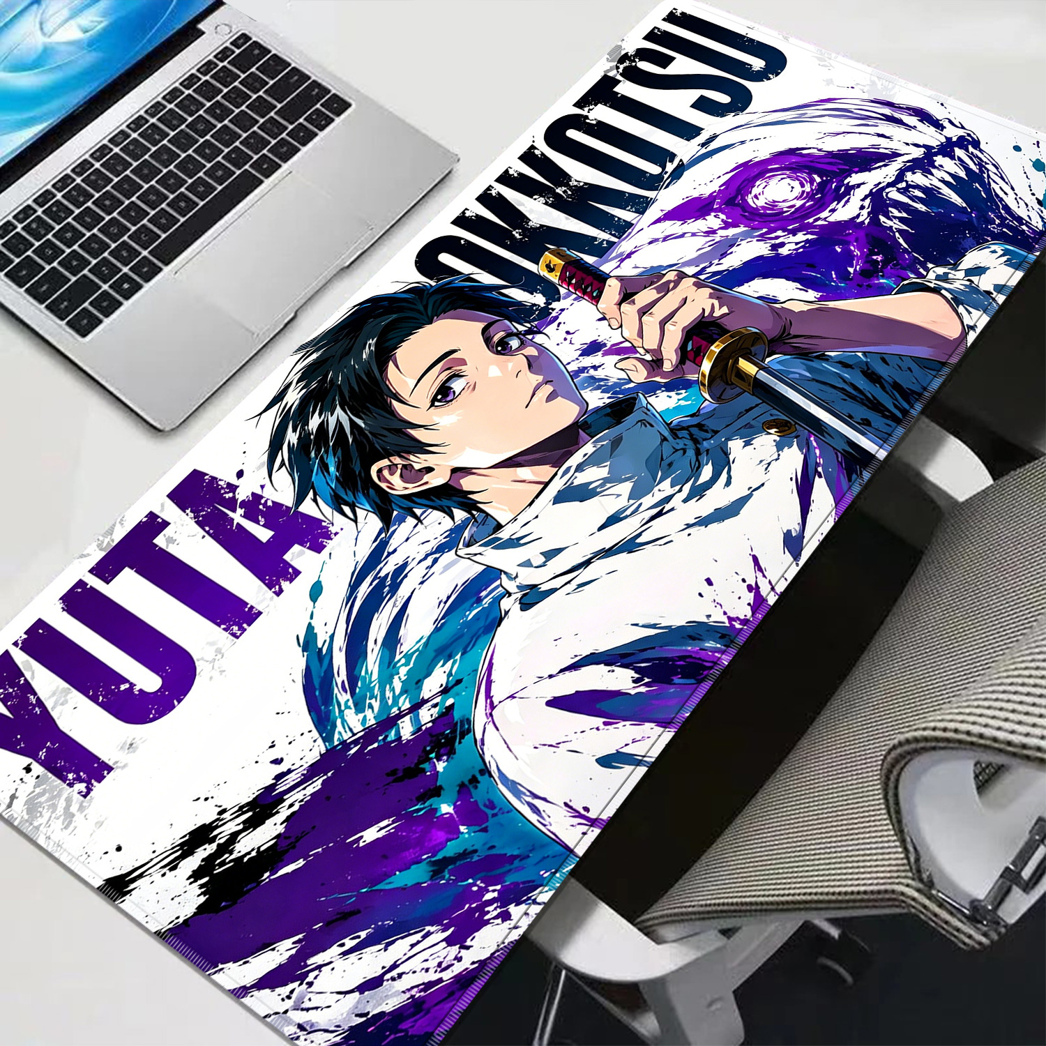 HD Anime Purple Mouse Pads Yut - Pc Gaming Gratis ulasan dan harga