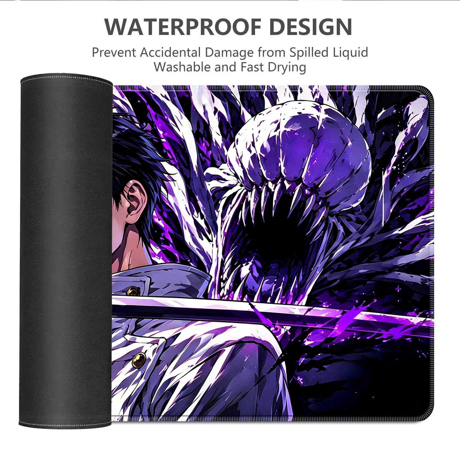 HD Anime Purple Mouse Pads Yut - Pc Gaming Gratis ulasan dan harga