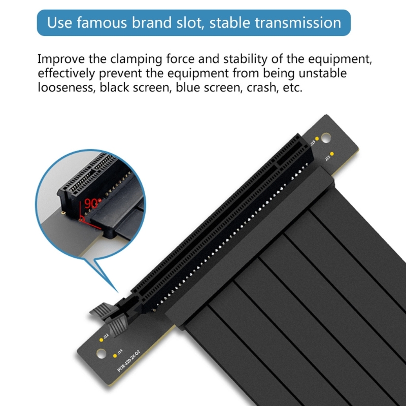 Riser Cable PCI For EXPRESS 16 - Gpu Vertical Mount ulasan dan harga