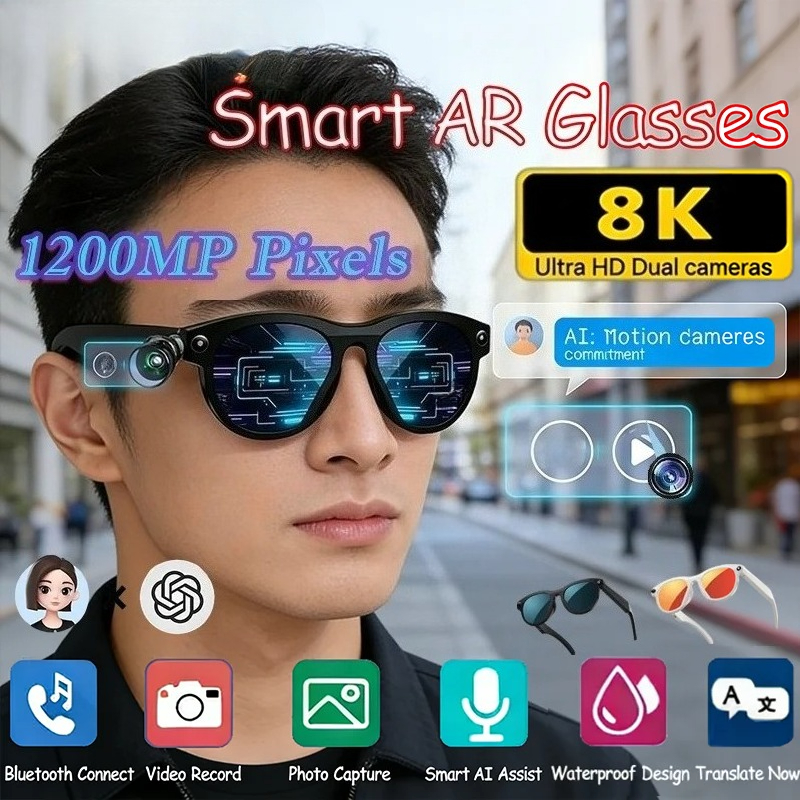 8KHD Smart AI Glasses Color Ch - Gaming Controller ulasan dan harga