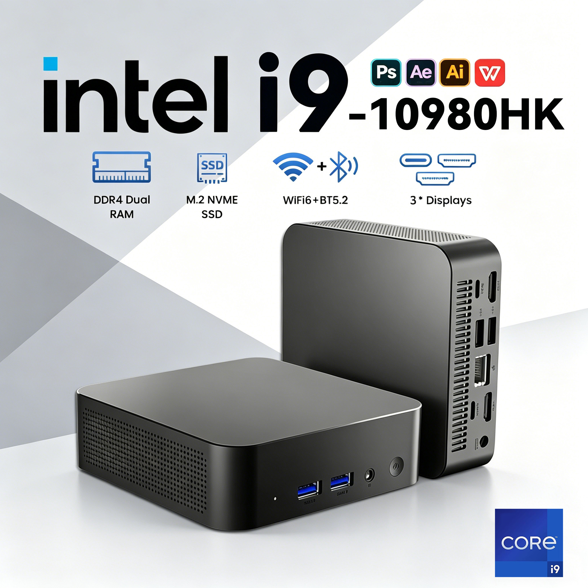 Core i9 10980HK Mini PC Window - Pc Gaming Gta 6 ulasan dan harga