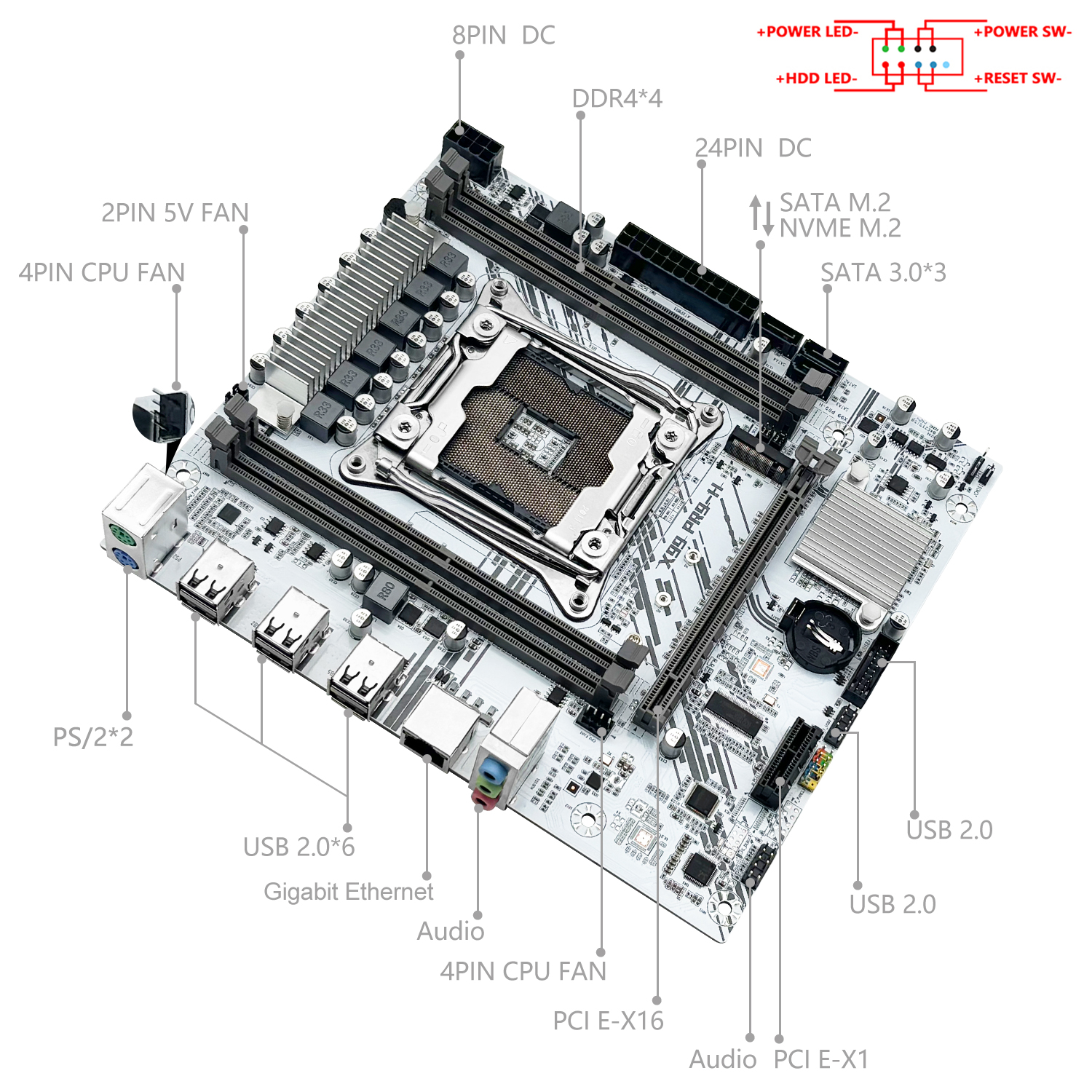 MACHINIST PR9-H X99 LGA 2011-3 - Pc Gaming Xeon ulasan dan harga