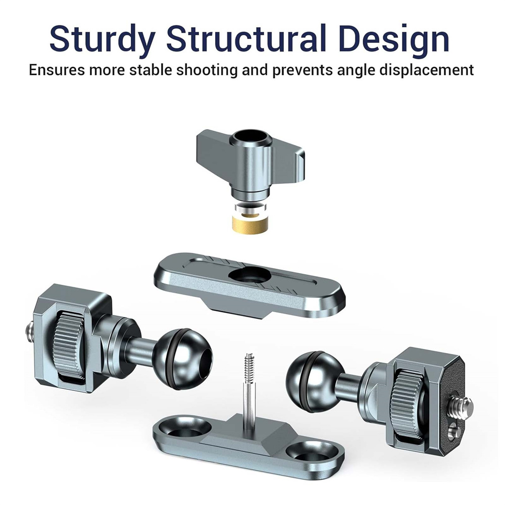 Upgrade Double Ball Heads Magi - Dual Monitor Arm ulasan dan harga