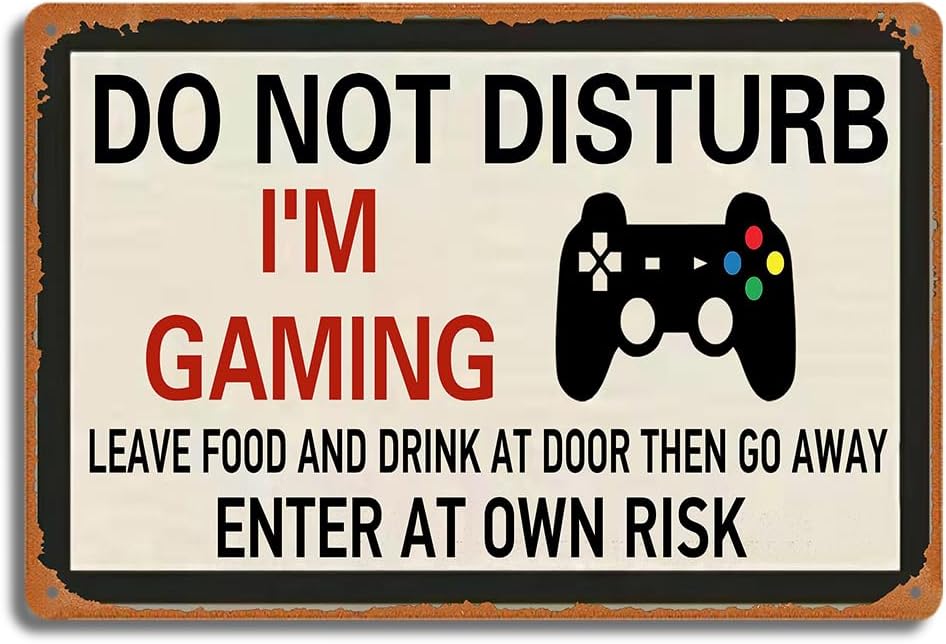 Vintage Gaming Do Not Disturb  - Gaming Controller ulasan dan harga