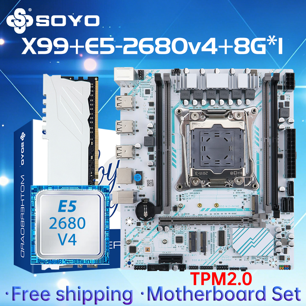 SOYO X99 Gaming Motherboard Se - Pc Gaming Xeon ulasan dan harga
