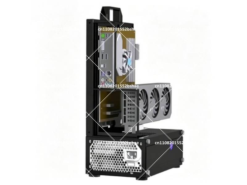 Open Air ATX/MATX PC Chassis F - Gpu Vertical Mount ulasan dan harga