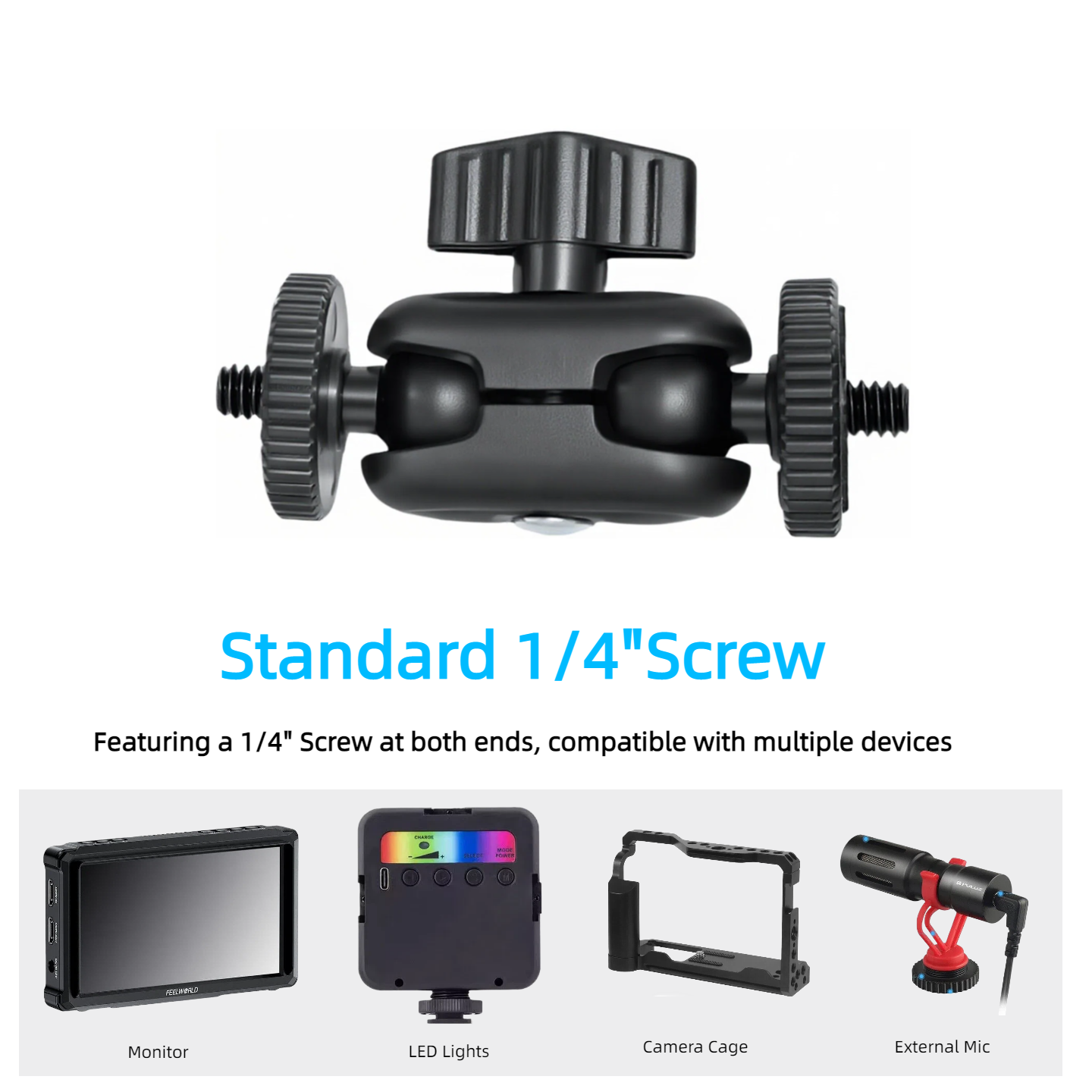Double Ball Heads Magic Arm Wi - Dual Monitor Arm ulasan dan harga