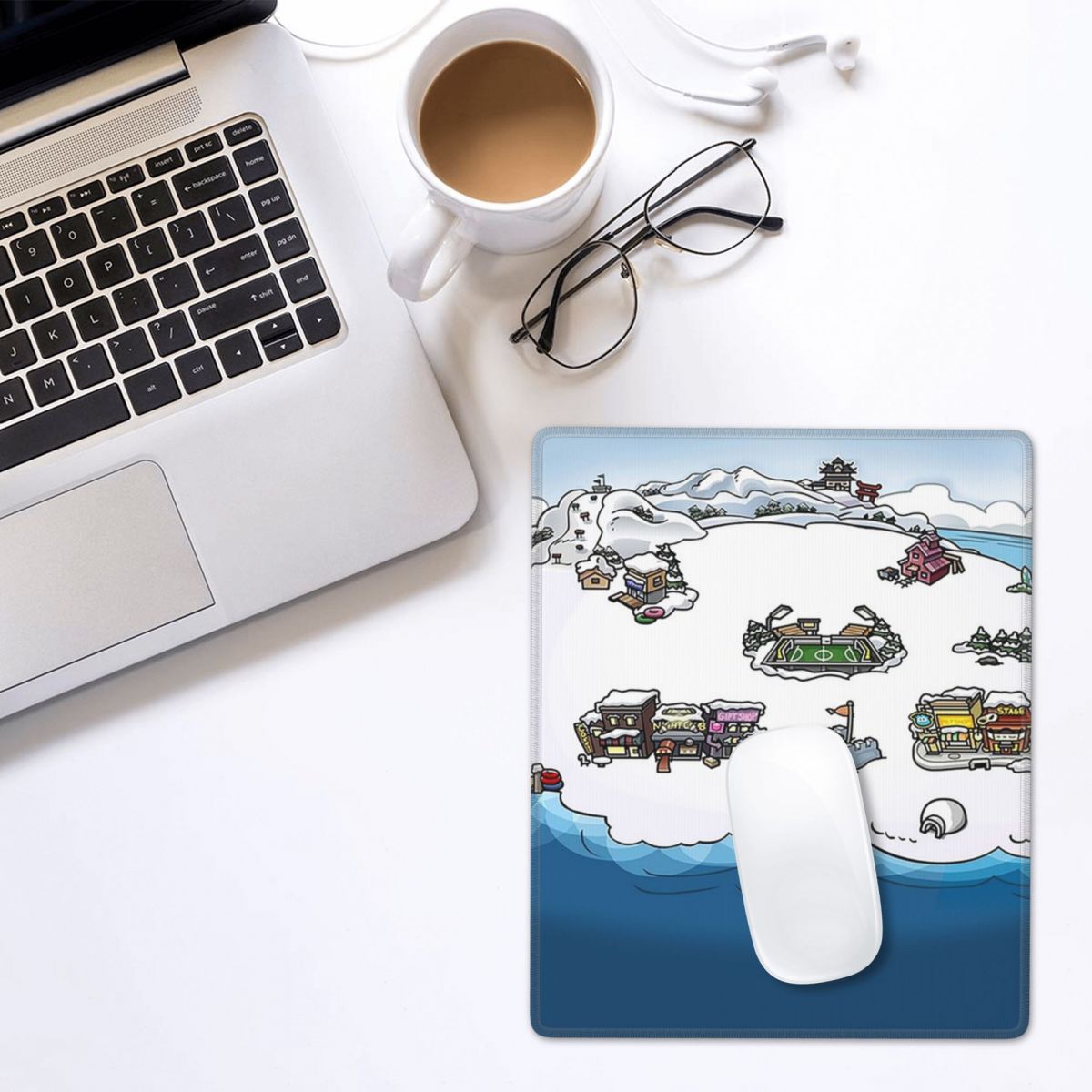 Club Penguin Map Mouse Pad Gam - Pc Gaming Club ulasan dan harga