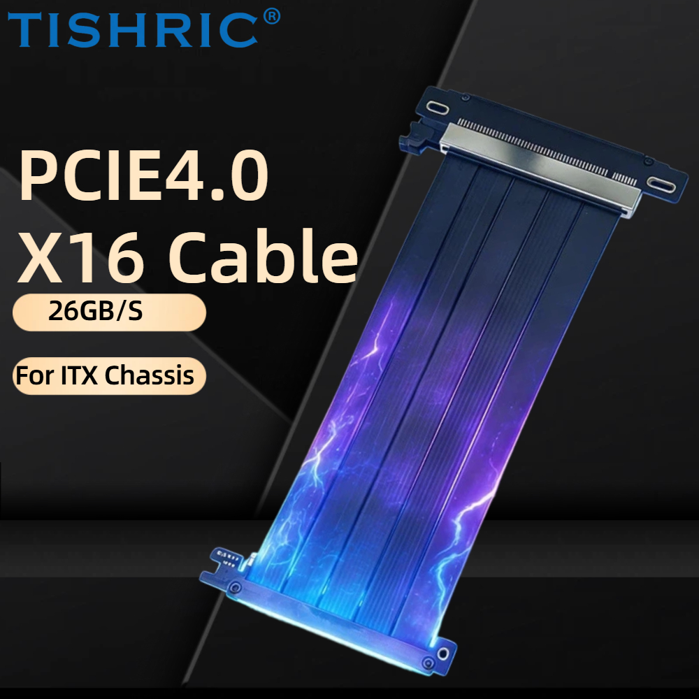 TISHRIC 18.5/20cm PCIe 4.0 X16 - Gpu Vertical Mount ulasan dan harga