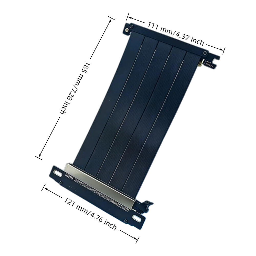 TISHRIC 18.5/20cm PCIe 4.0 X16 - Gpu Vertical Mount ulasan dan harga