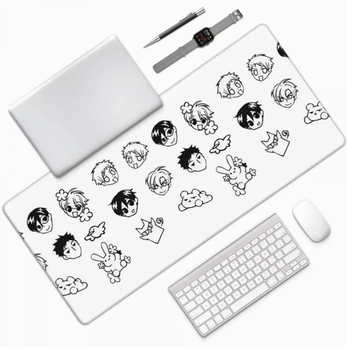 Ouran Host Club Doodles Large  - Pc Gaming Club ulasan dan harga