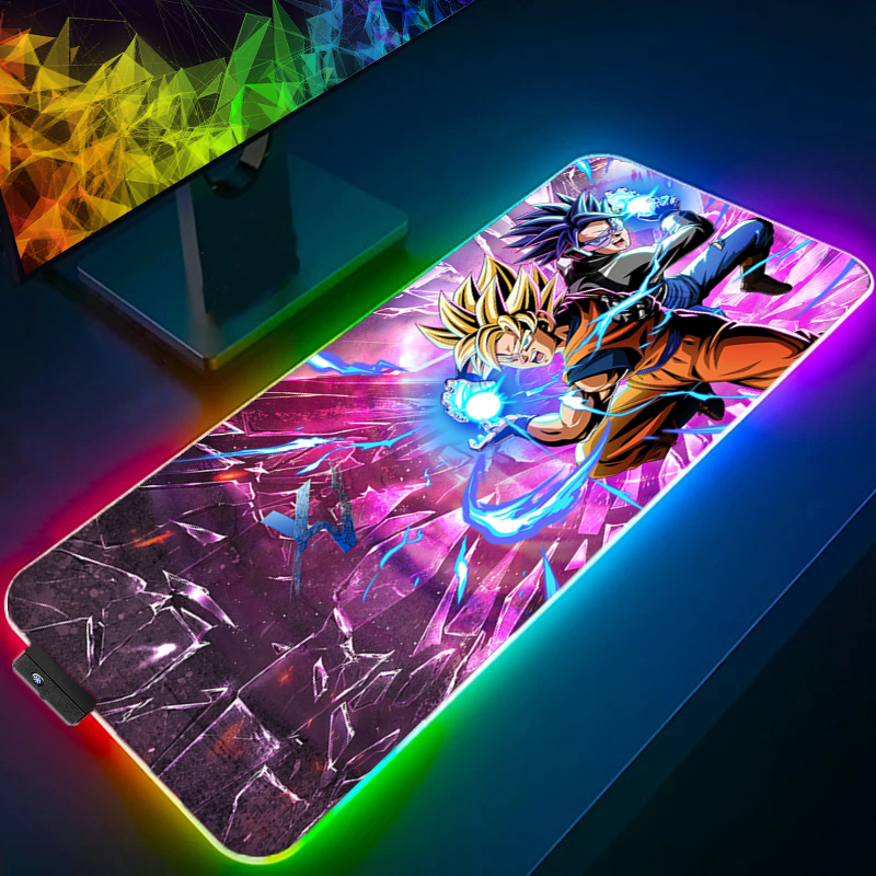 LED Mouse pad Dragon Ball Comp - Pc Gaming Gratis ulasan dan harga