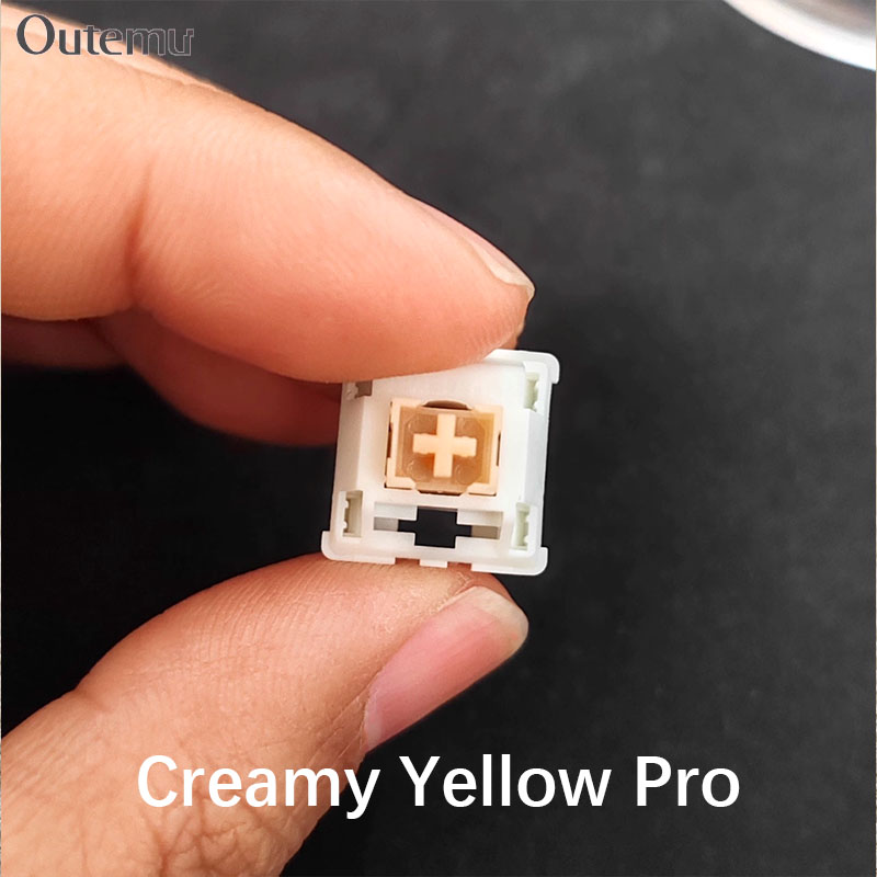 Outemu Cream Yellow Pro Switch - Pc Gaming Yellow ulasan dan harga