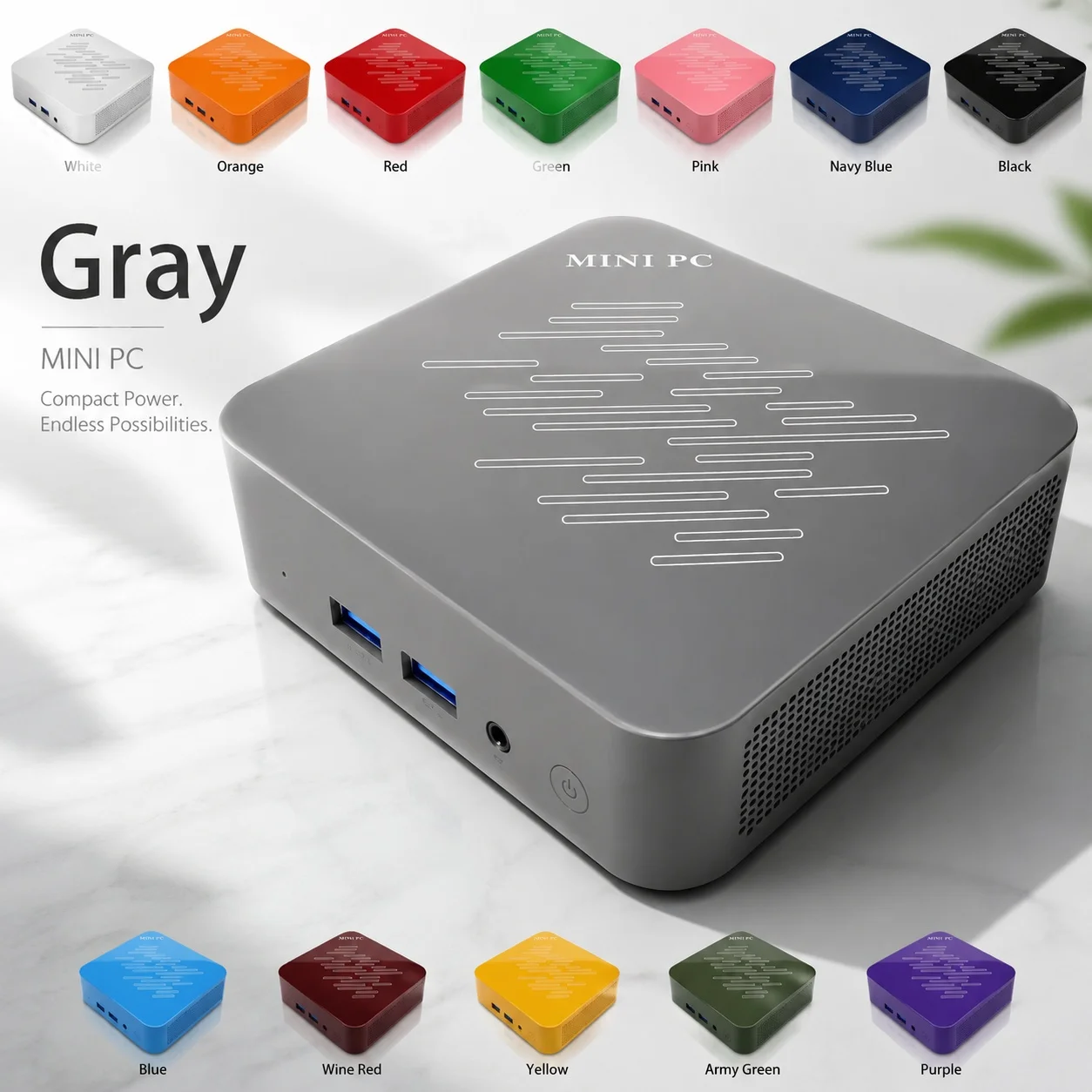 Mini PC Yellow Intel N150 Win1 - Pc Gaming Yellow ulasan dan harga