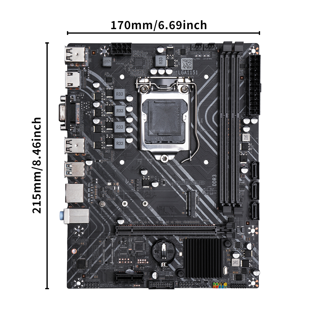 SOYO H310M DDR3 Motherboard i3 - Pc Gaming Xeon ulasan dan harga
