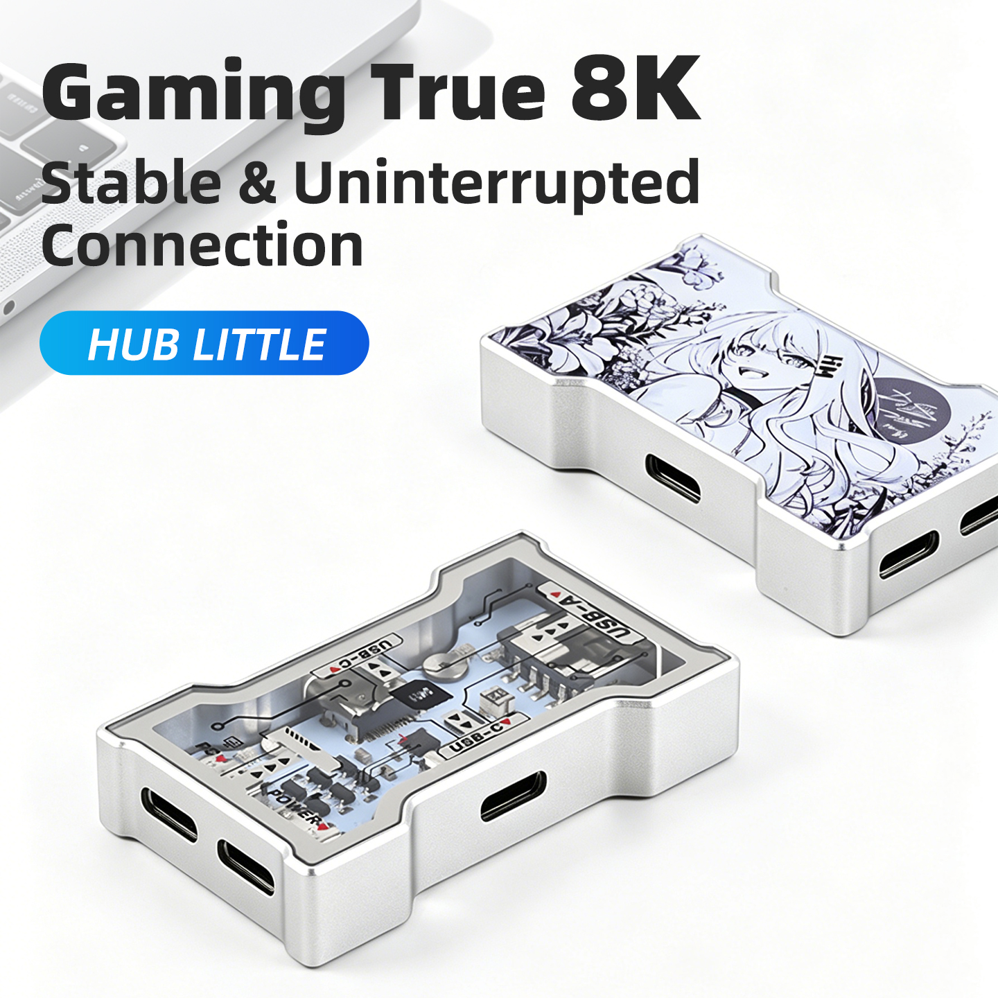 HMLAB Hub-Little Gaming True 8 - Usb Hub Gaming ulasan dan harga