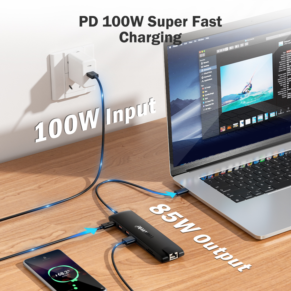 Lemorele TC96 USB Hub USB 3.1  - Usb Hub Gaming ulasan dan harga