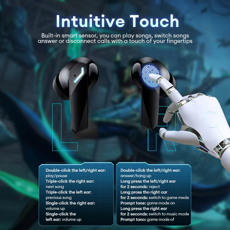 New Lenovo XT53 Wireless Upgra - Pc Gaming Earphones ulasan dan harga