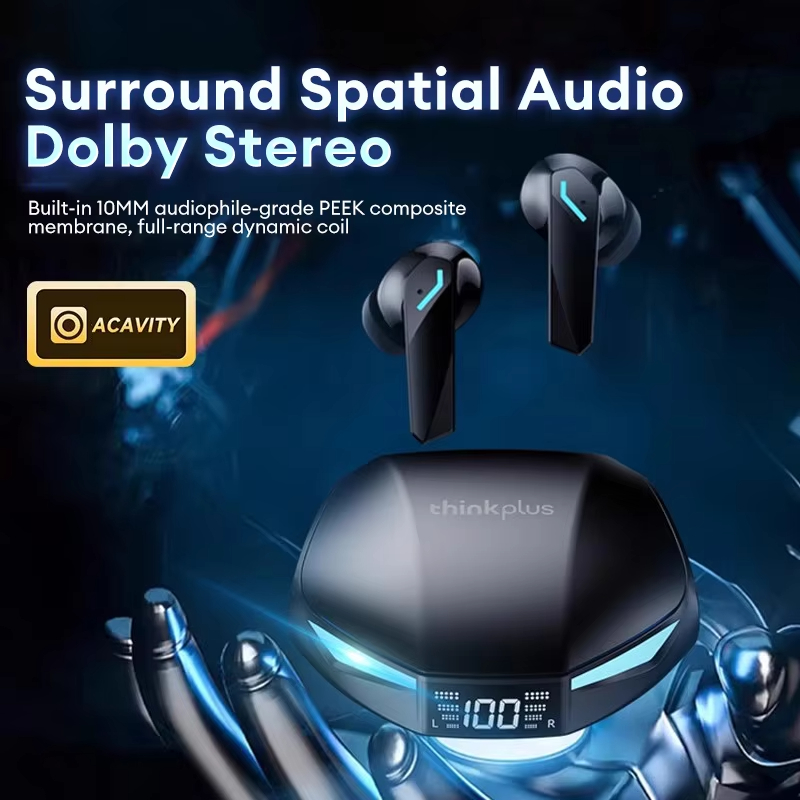 New Lenovo XT53 Wireless Upgra - Pc Gaming Earphones ulasan dan harga