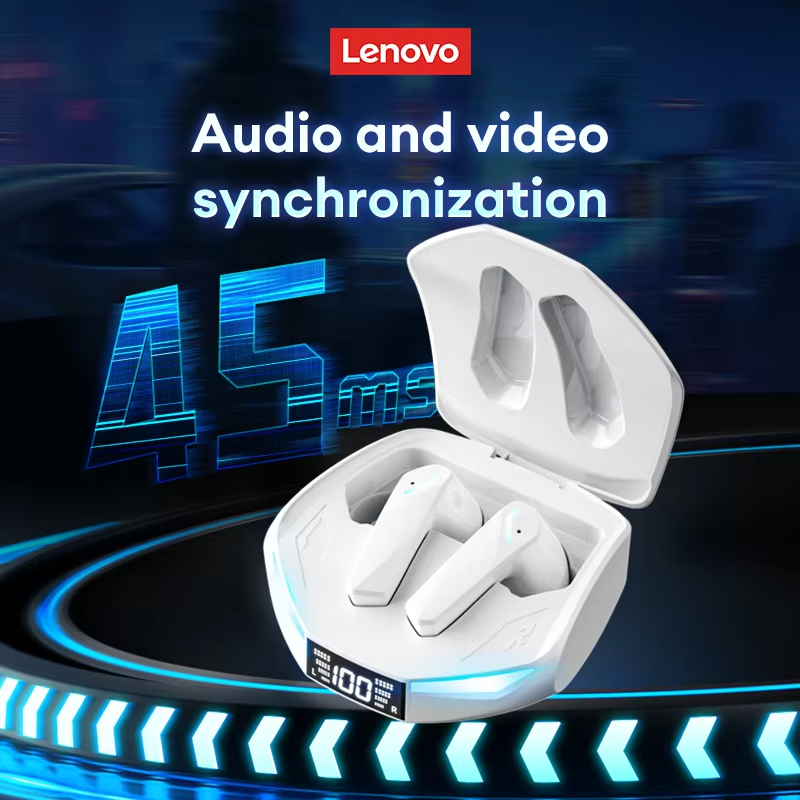 New Lenovo XT53 Wireless Upgra - Pc Gaming Earphones ulasan dan harga