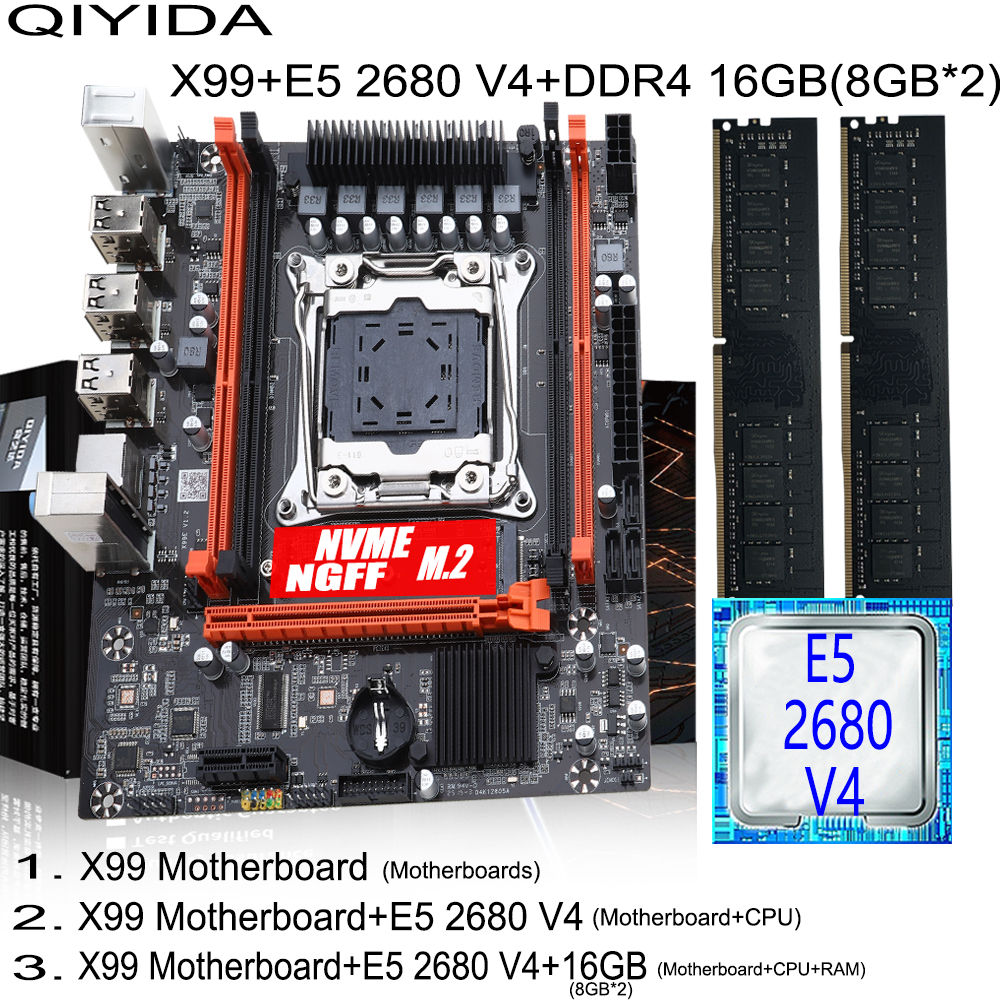 X99 Gaming Motherboard Kit wit - Pc Gaming Xeon ulasan dan harga